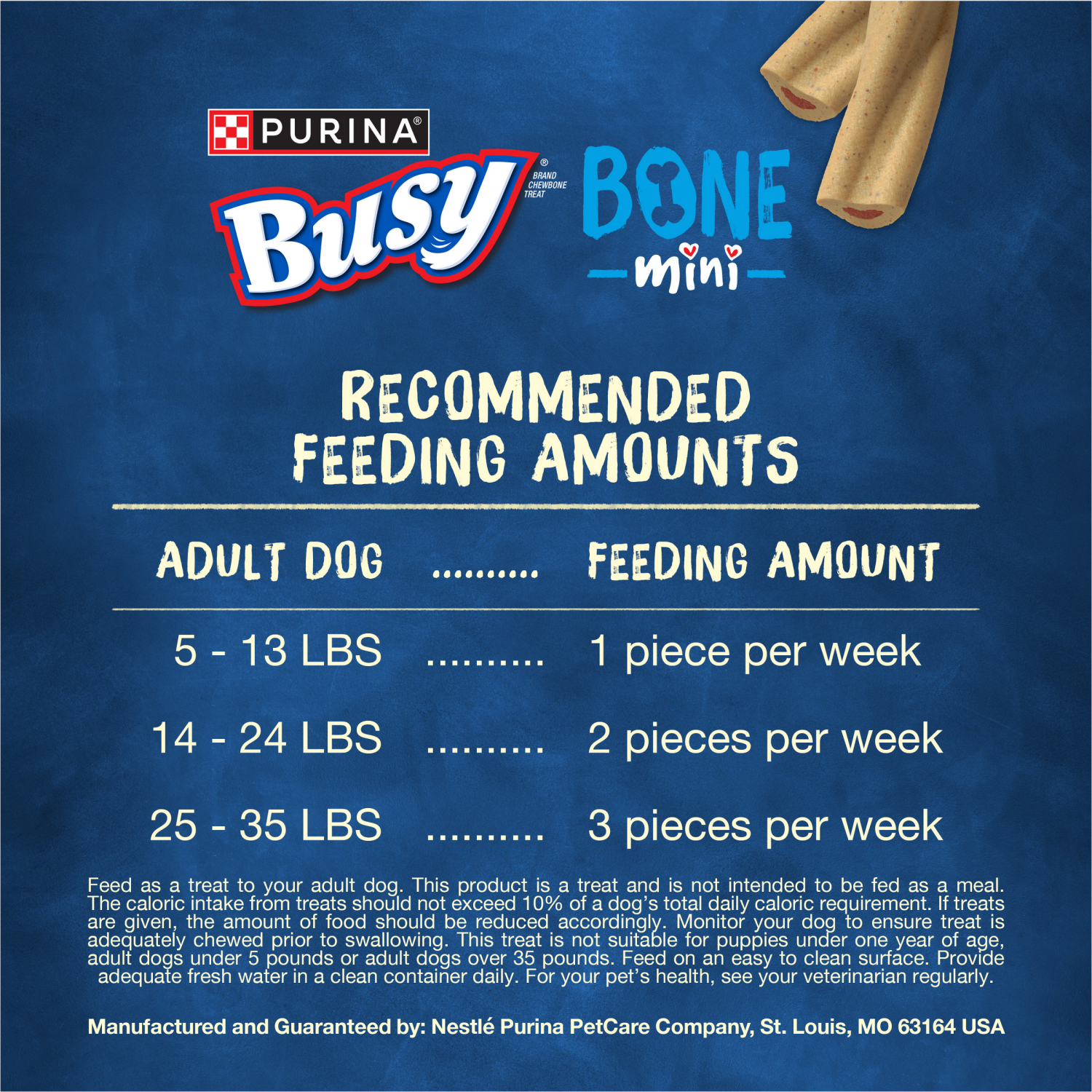 slide 3 of 8, Busy Bone Mini Long-Lasting Chew Small Dog Treats 20 Count, 35 oz