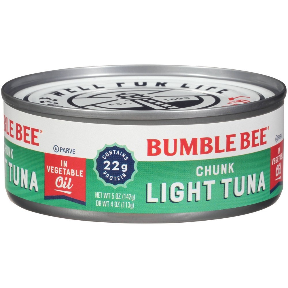 slide 3 of 4, Bumble Bee Chunk Lite Tuna in Vegetable Oil, 5 oz