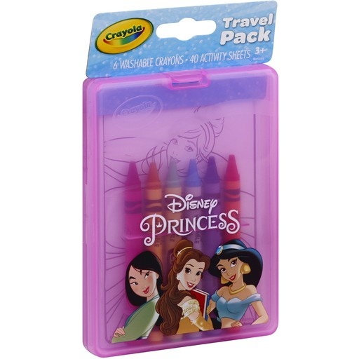 slide 1 of 1, Crayola Travel Pack, Disney Princess, 1 ct