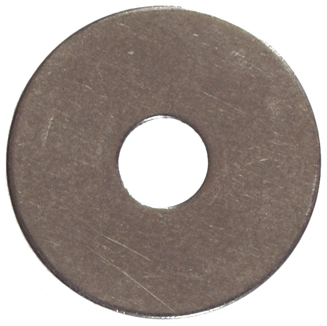 slide 2 of 6, Hillman 7-Count -Pack 3/16-in x 1-1/4-in Stainless steel Fender Washer, 1 ct