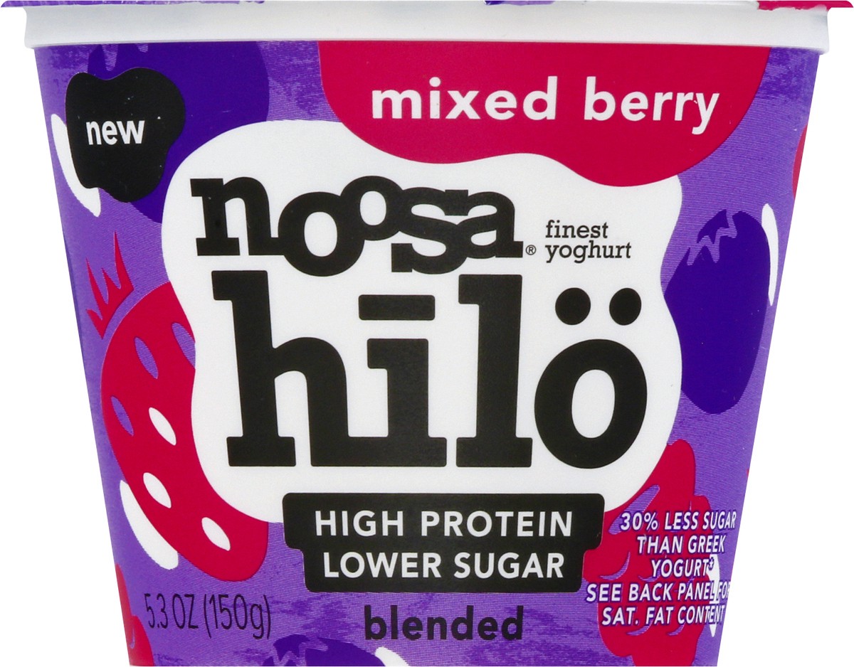 slide 6 of 9, Noosa Finest Mixed Berry Greek Yogurt, 5.3 oz