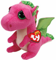 slide 1 of 1, TY Beanie Boos Darla Plush Dragon, 13 in