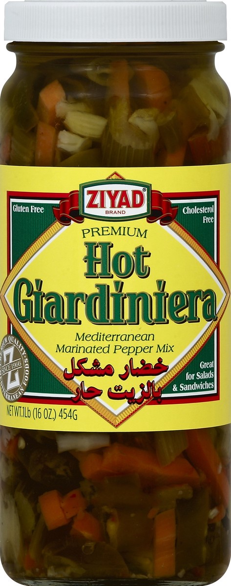 slide 2 of 2, Ziyad Hot Giardiniera - 1 lb, 1 lb