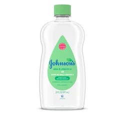 Johnson's Aloe & Vitamin E Baby Oil 20 oz