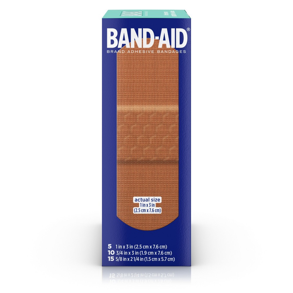 Band Aid Flexible Fabric Brand Adhesive Bandages 30ct 30 Ct Shipt 