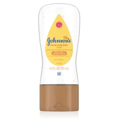JOHNSON'S Baby Oil Gel with Shea & Cocoa Butter, 6.5 Fl. Oz