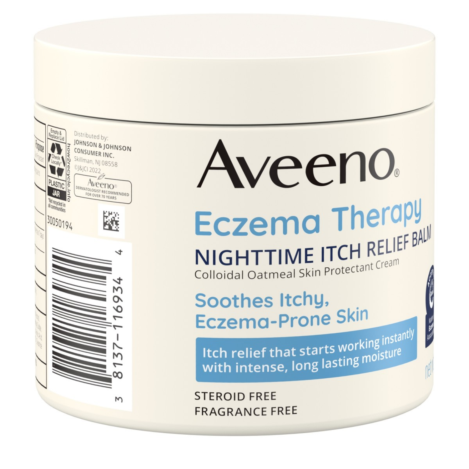 slide 4 of 4, Aveeno Eczema Therapy Nighttime Itch Relief Balm 11 oz, 11 oz