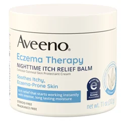 Aveeno Eczema Therapy Nighttime Itch Relief Balm 11 oz