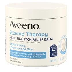 Aveeno Eczema Therapy Nighttime Itch Relief Balm 11 oz