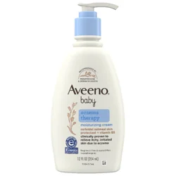 Aveeno Eczema Therapy Moisturizing Cream, 12 Fl. Oz