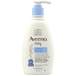 Aveeno Eczema Therapy Moisturizing Cream, 12 Fl. Oz