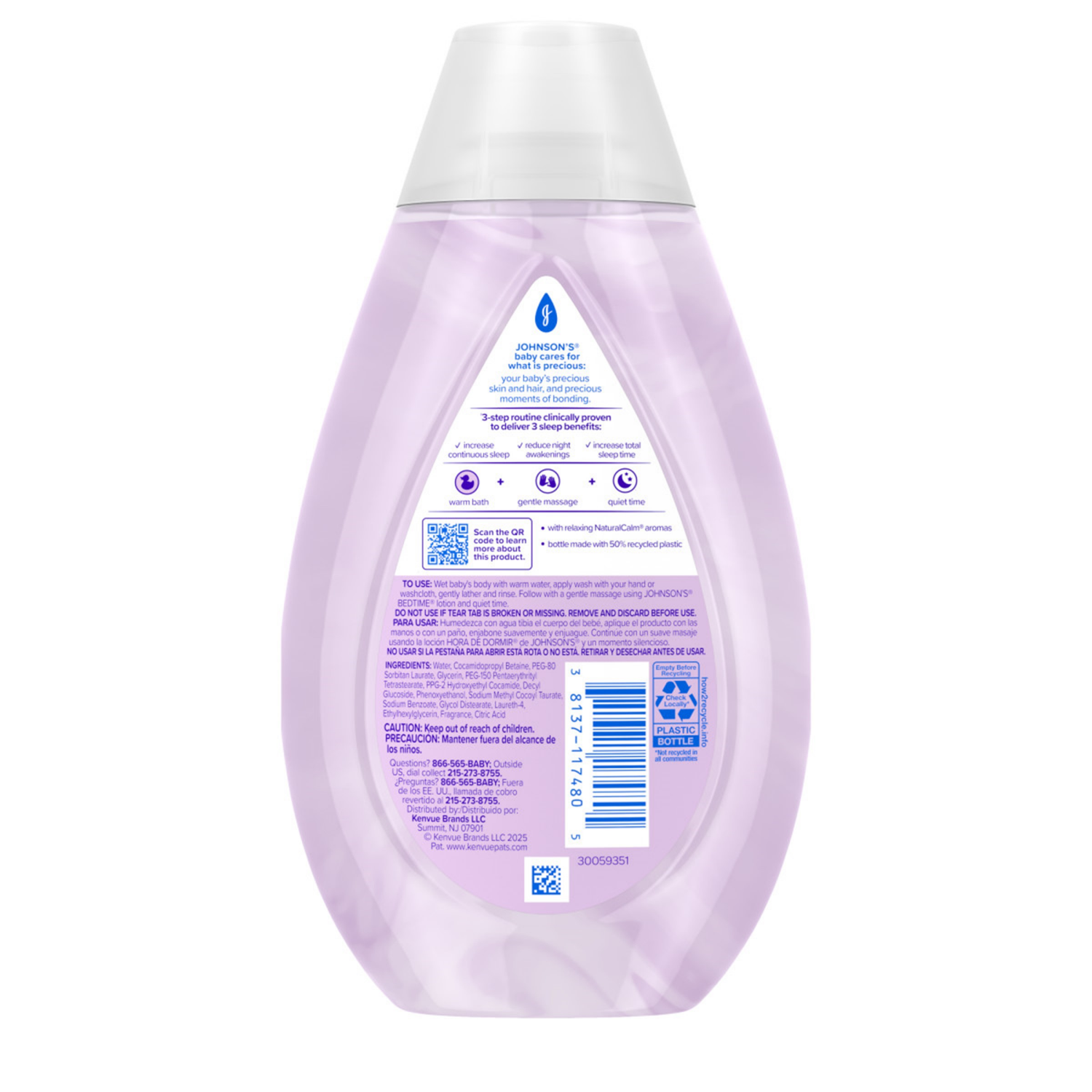 slide 4 of 6, Johnson's Baby Milks/Lotions, Liquid, 13.6 fl oz