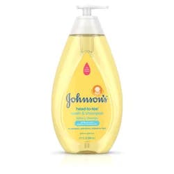 Johnson's Head-To-Toe Gentle Baby Body Wash & Shampoo For Sensitive Skin - 27.1 fl oz