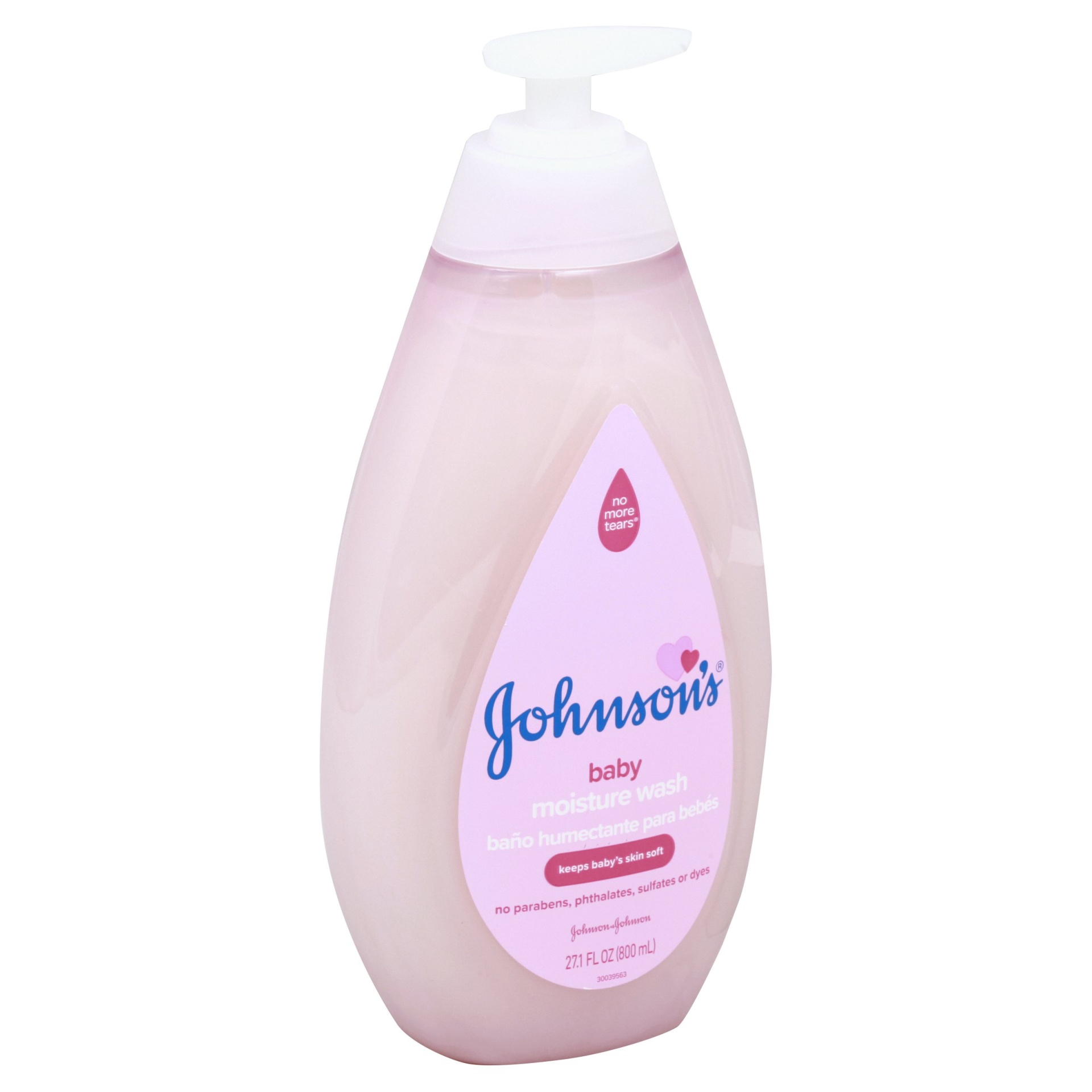 slide 1 of 6, Johnson's Skin Nourish Baby Wash, 27.1 oz