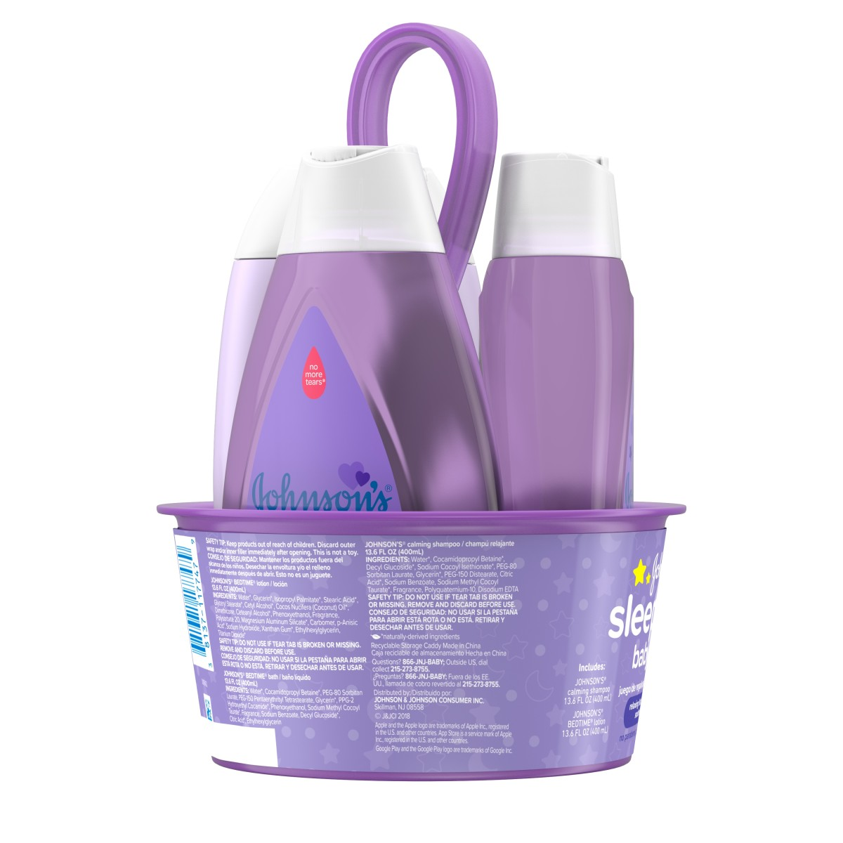 slide 3 of 4, Johnson's Sleepy Time Baby Gift Set, 4 Items, 1 ct