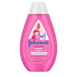 Johnson's Shiny & Soft Tear-Free Kids' Shampoo, Argan Oil, 13.6 fl. oz