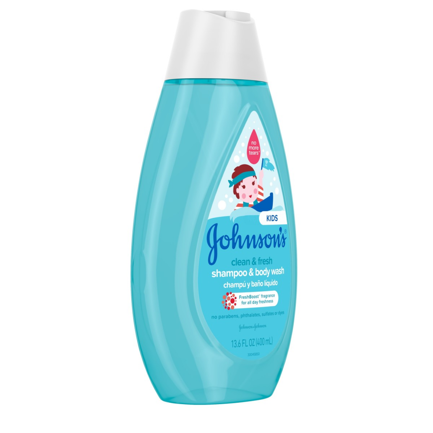 slide 5 of 6, Johnson's Clean & Fresh Kids' 2-in-1 Shampoo & Body Wash, 13.6 fl. oz, 13.6 fl oz