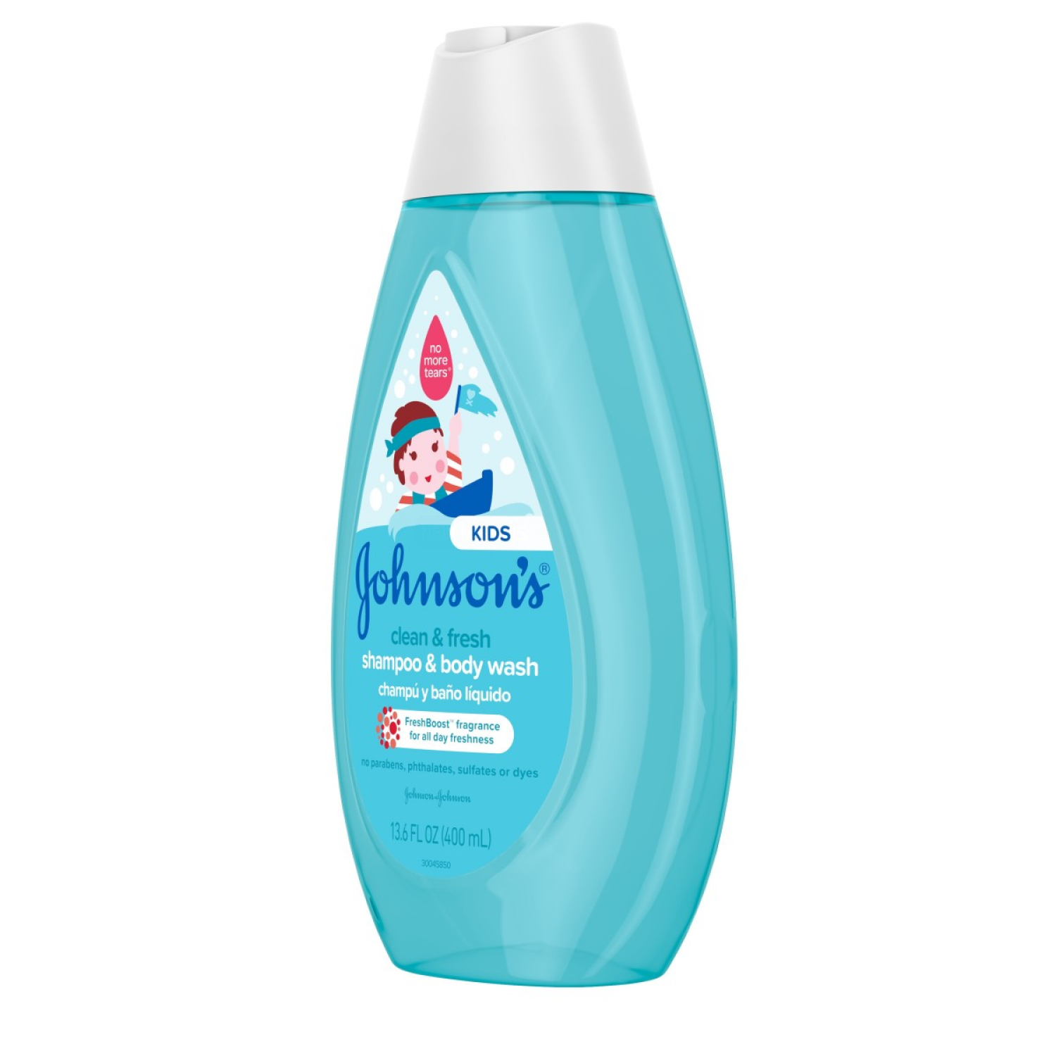 slide 6 of 6, Johnson's Clean & Fresh Kids' 2-in-1 Shampoo & Body Wash, 13.6 fl. oz, 13.6 fl oz
