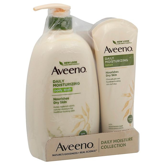 slide 1 of 3, AVEENO DM WASH +LOT DUO PK 41Z, 41 oz