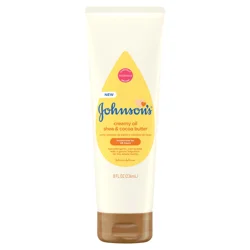 Johnson's Shea & Cocoa Butter Creamy Oil 8 oz