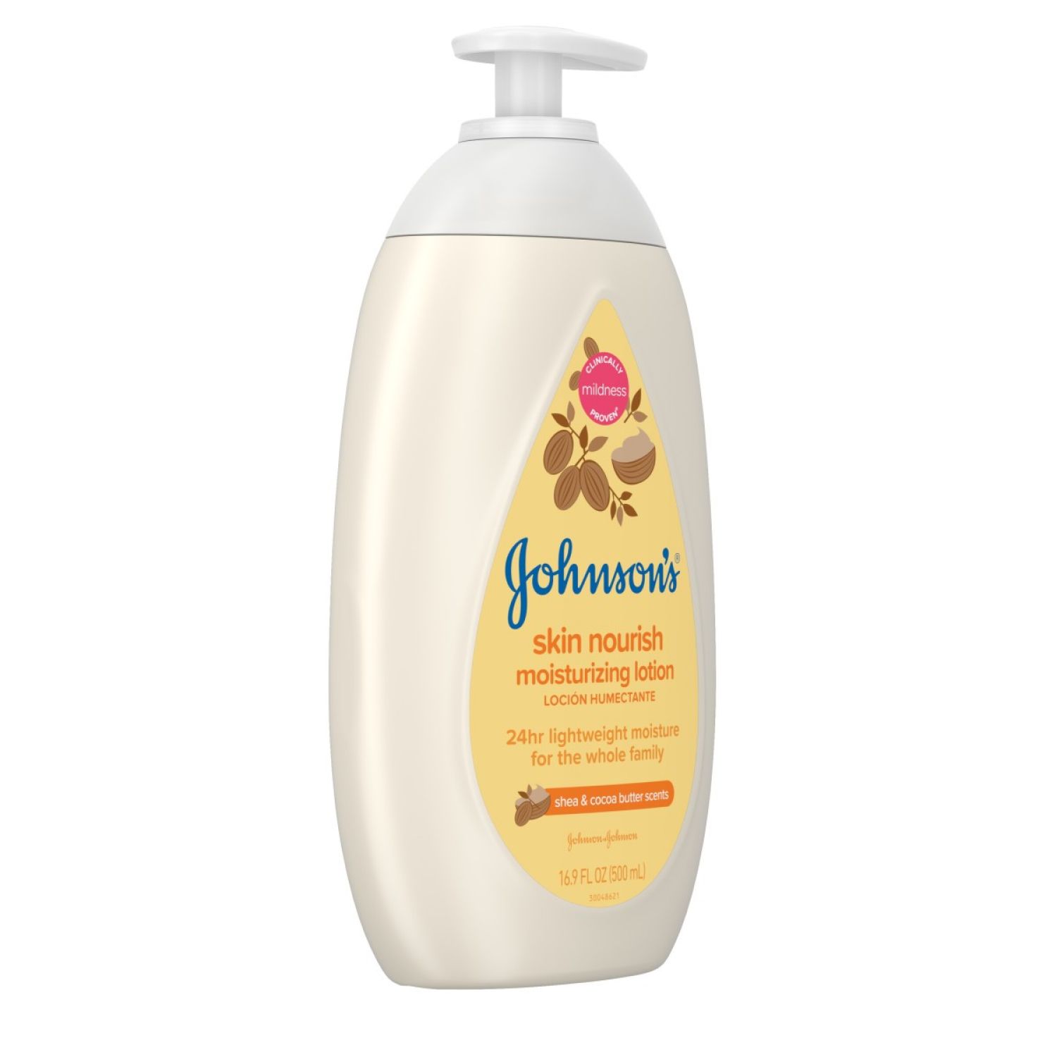 slide 5 of 6, Johnson's Johnson’s Skin Nourishing Moisturizing Baby Lotion, Shea & Cocoa Butter Scents, 16.9 Fl. Oz (500 mL), 16.9 fl oz