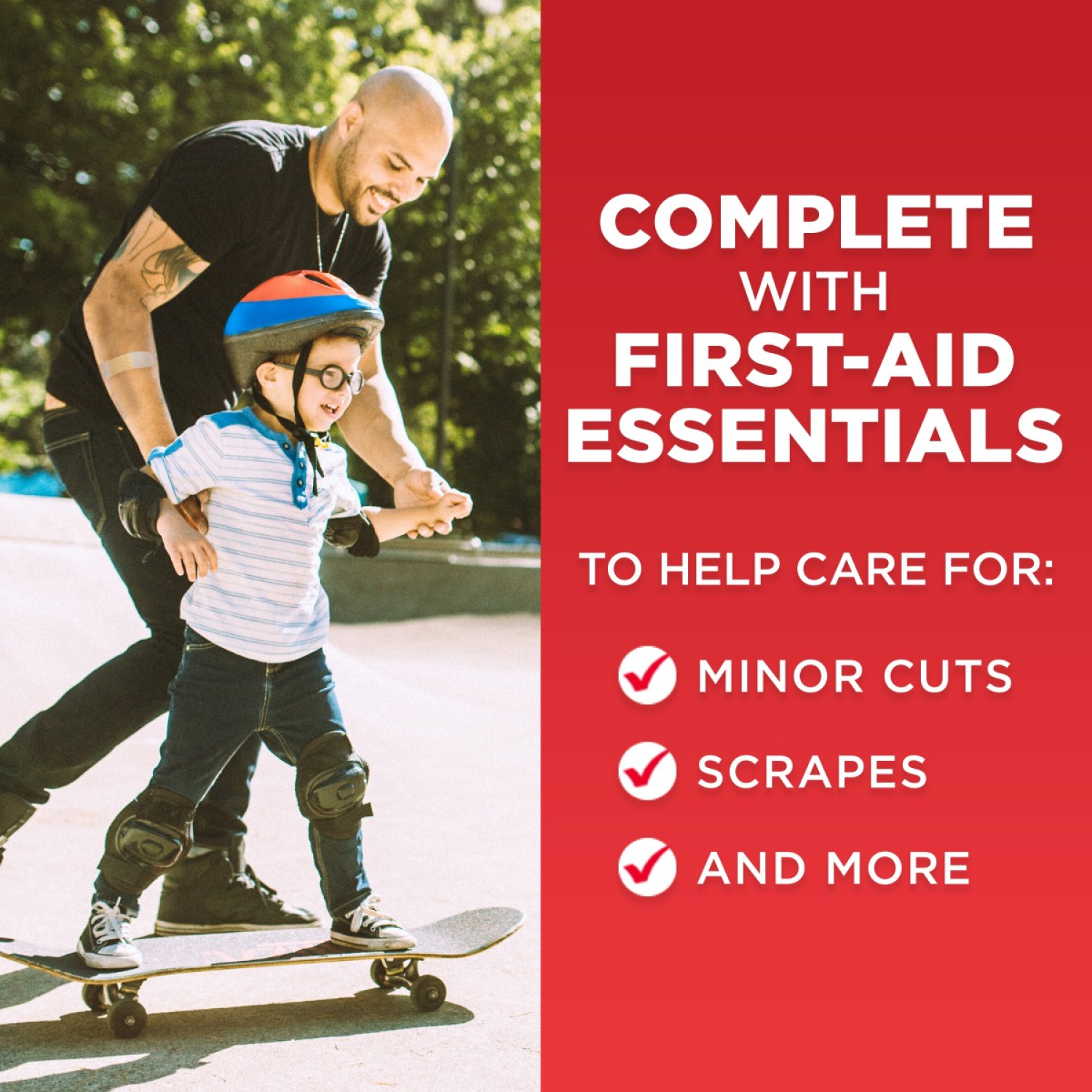 slide 8 of 8, Johnson & Johnson All-Purpose Portable Compact First Aid Kit, 160 pc, 1 ct