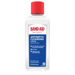 BAND-AIDBrand Pain Relieving Antiseptic Cleansing Liquid, 6 fl. Oz