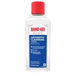 BAND-AIDBrand Pain Relieving Antiseptic Cleansing Liquid, 6 fl. Oz