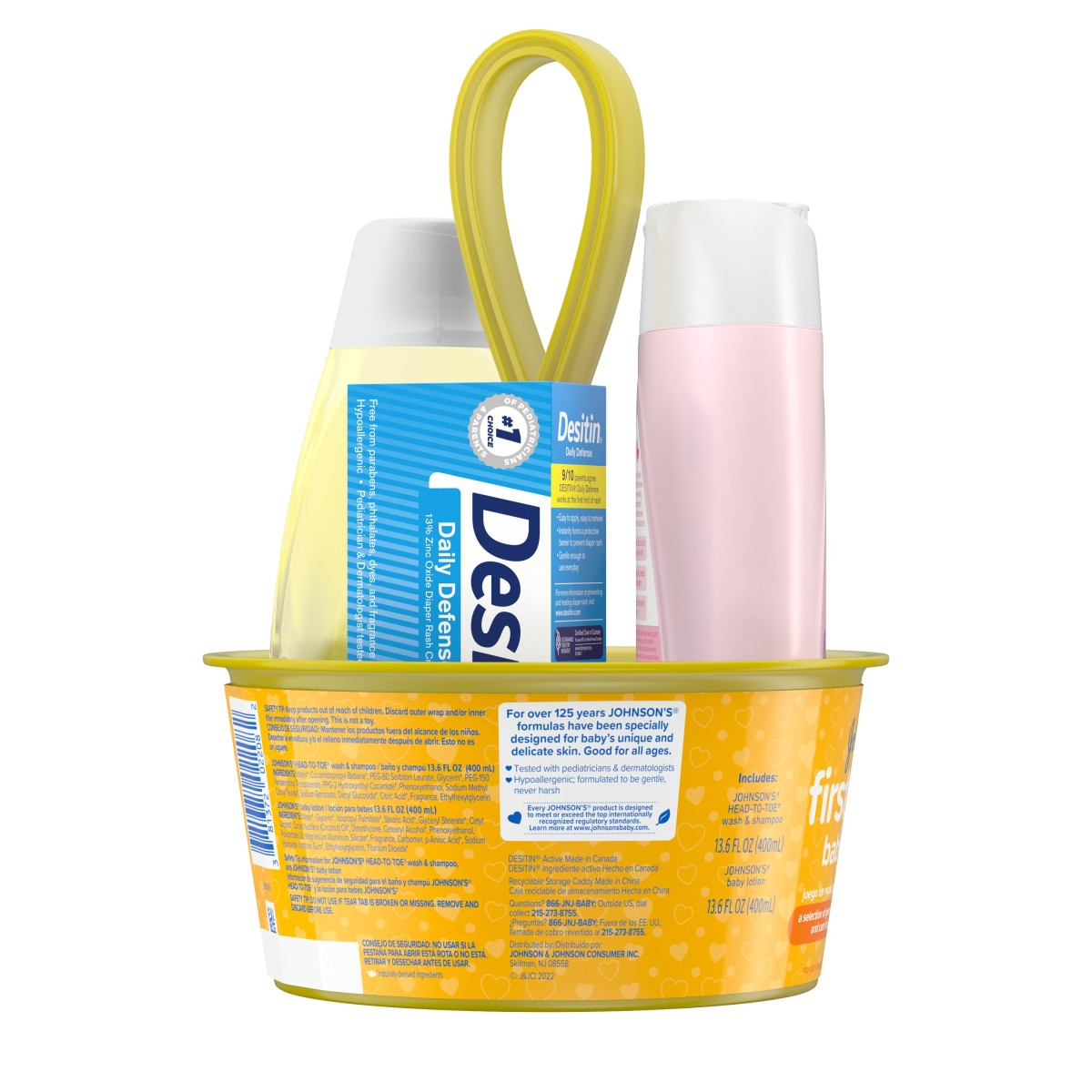 slide 3 of 6, Johnson's First Touch Giftset, 4 Items, 1 ct