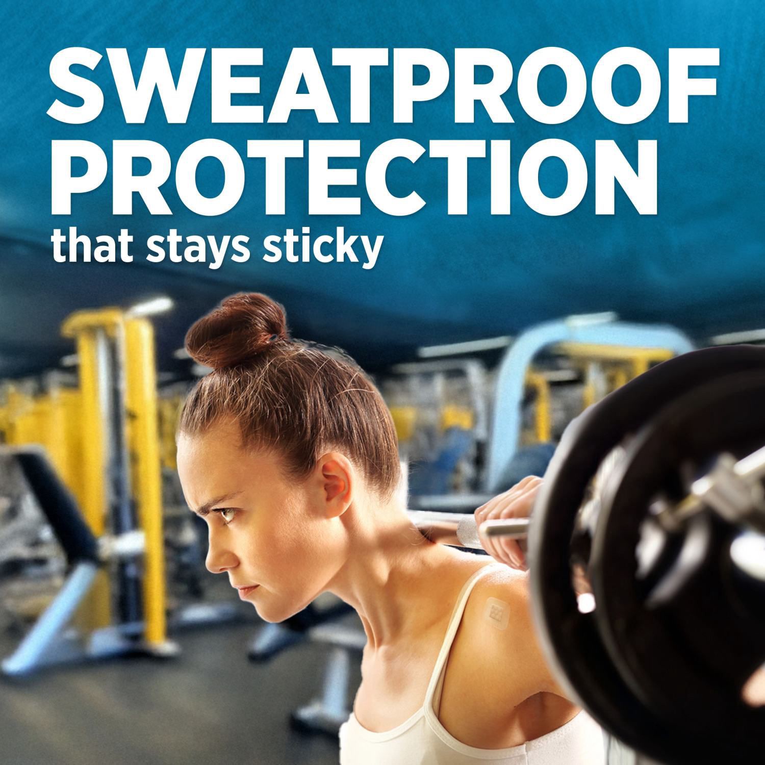 slide 2 of 6, BAND-AID Brand Clear Waterproof Adhesive Bandages, Jumbo, 6 ct, 6 ct