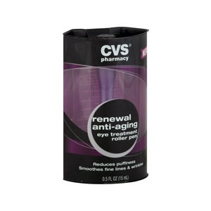 slide 1 of 1, CVS Pharmacy Renewal Anti-Aging Eye Treatment Roller Pen, 0.5 fl oz; 15 ml