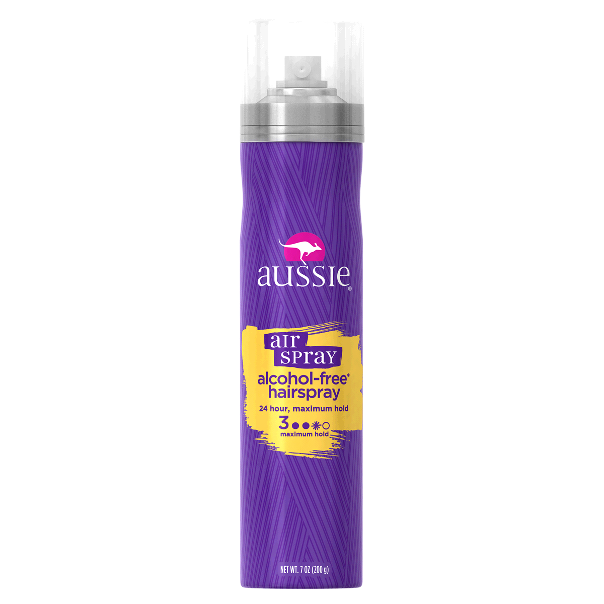 slide 2 of 4, Aussie Maximum Hold Alcohol-Free Hair Spray, 7 oz