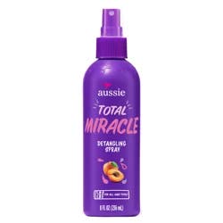 Aussie Total Miracle Detangler with Apricot and Macadamia Oil, 8 fl oz