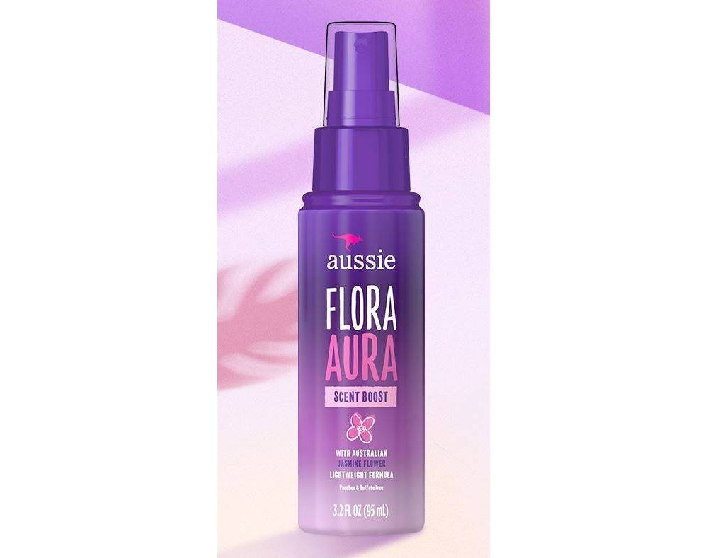 slide 2 of 4, Aussie Flora Aura Scent Boost Spray with Australian Jasmine Flower, 3.2 fl oz