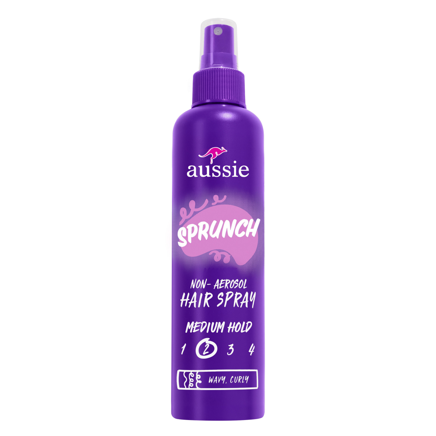 slide 1 of 5, Aussie Sprunch Non-Aerosol Hair Spray for Curly Hair and Wavy Hair, 8.5 fl oz, 8.5 fl oz