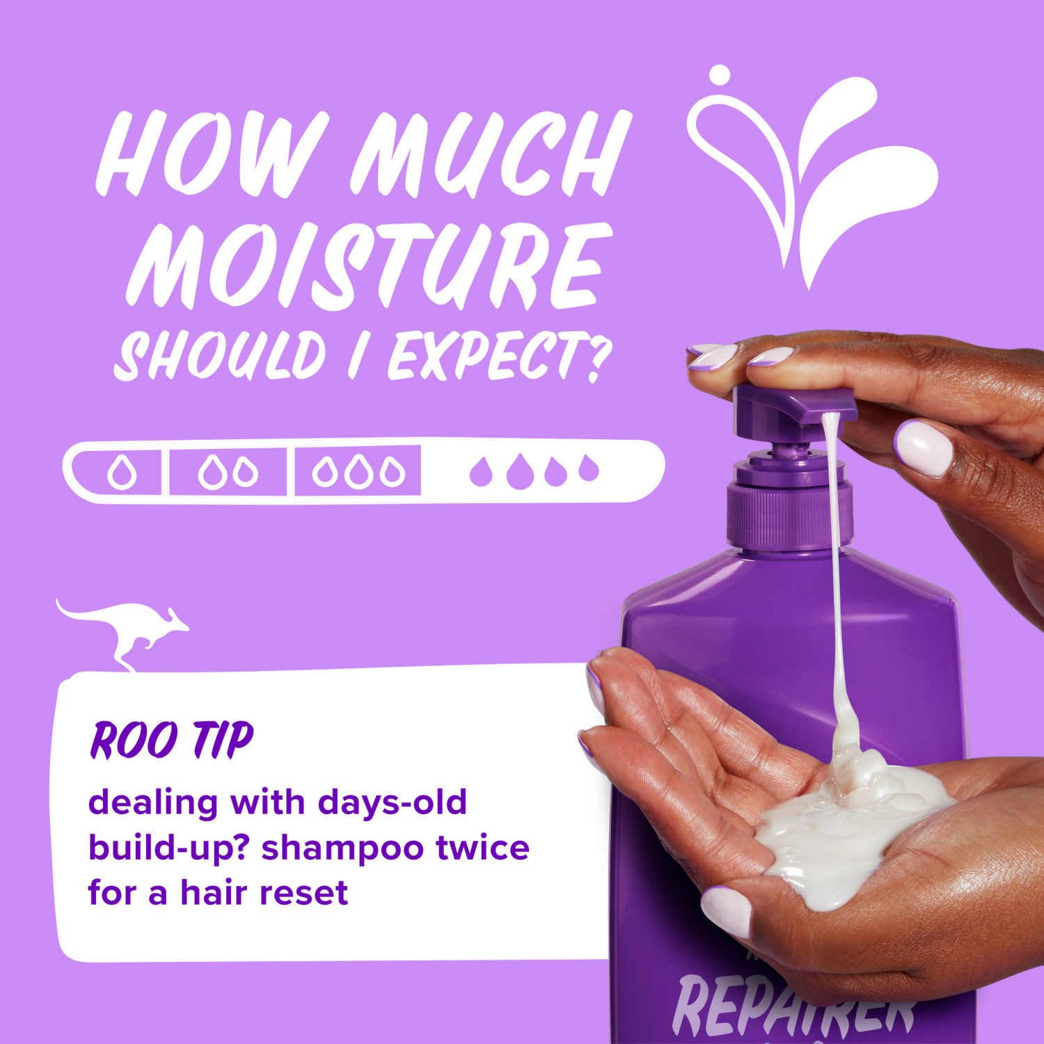 slide 5 of 5, Aussie Miracle Repairer Shampoo with Aloe for All Hair Types, 26.2 fl oz