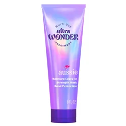 Aussie Ultra Wonder Treatment All-In-1 Leave-In, Mask And Pre-Wash, With Amino Acids, For All Hair Types And Curls, 8oz