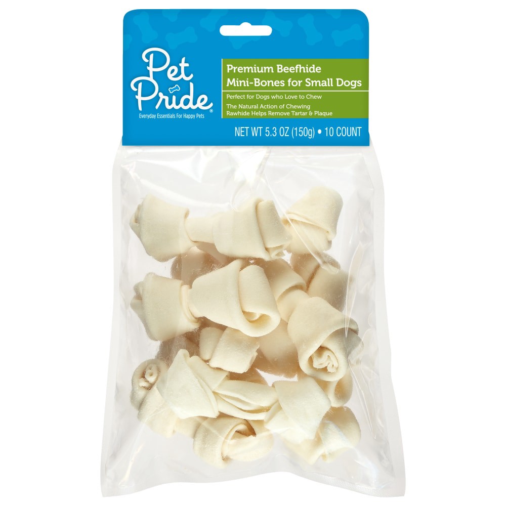 slide 2 of 2, Pet Pride Mini Bones, 10 ct