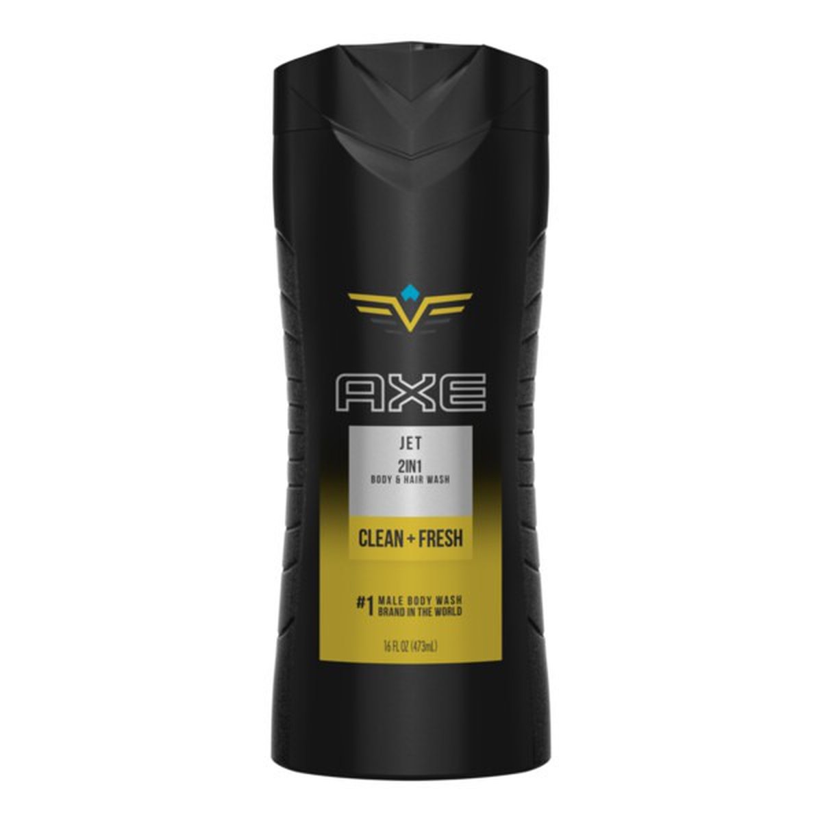 slide 1 of 1, AXE 2 In 1 Body Wash And Shampoo For Men Jet, 16 oz