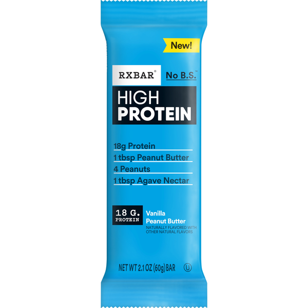 slide 1 of 1, RXBAR Peanut Butter Vanilla 2.1oz, 2.1 oz