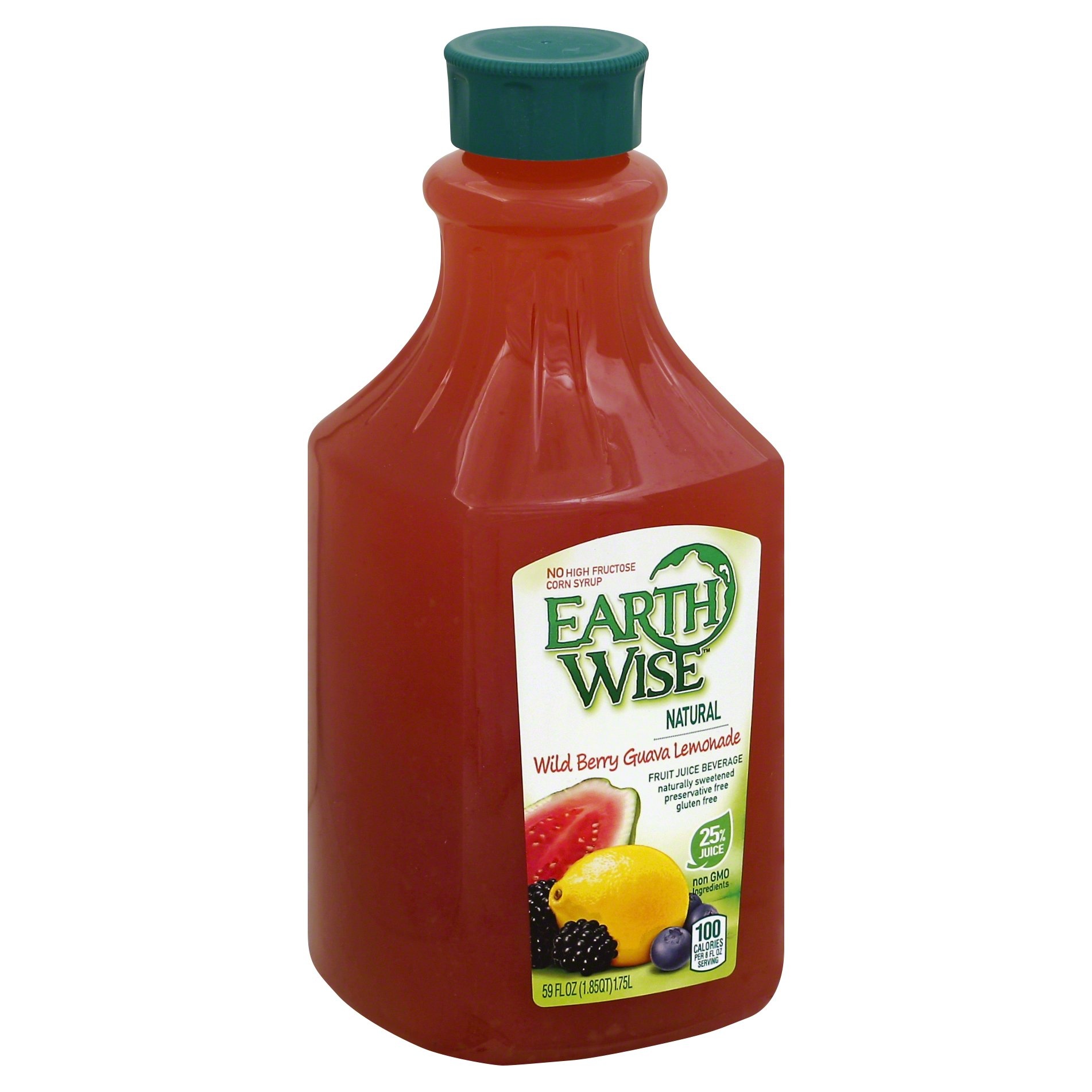slide 1 of 1, Earth Wise Fruit Juice Beverage 59 oz, 59 fl oz