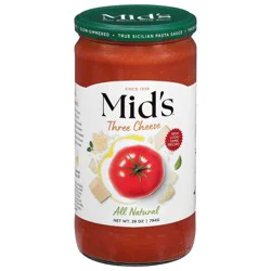 Mid's Three Cheese Pasta Sauce 28 oz