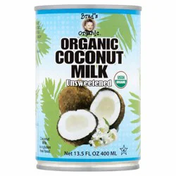 Brad's Organic Unsweetened Coconut Milk - 13.5 oz