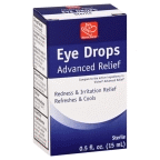 slide 1 of 1, Harris Teeter Eye Drops - Advanced Relief, 0.5 oz