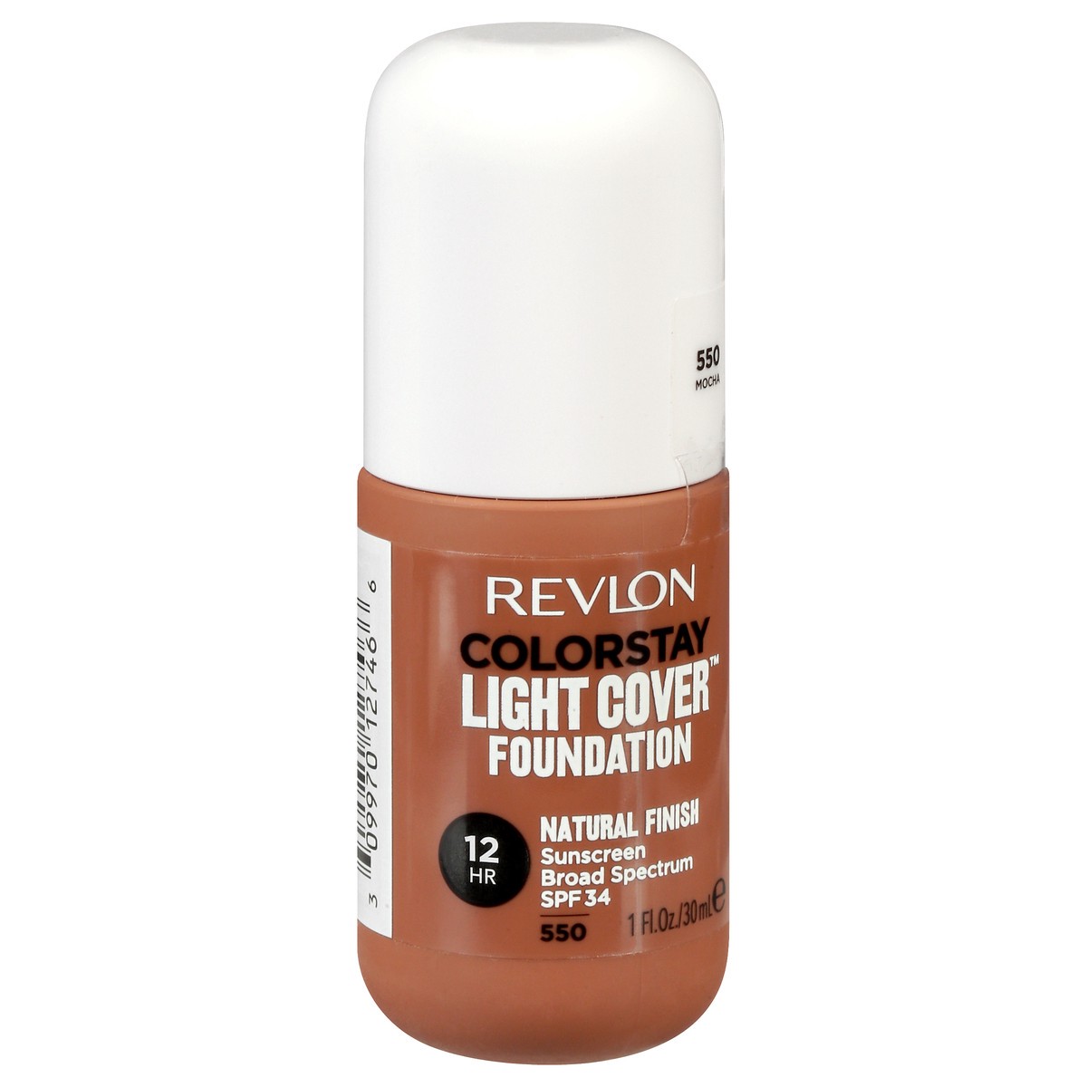 slide 6 of 9, Revlon ColorStay Broad Spectrum SPF 34 Mocha 550 Light Cover Foundation 1 oz, 1 oz