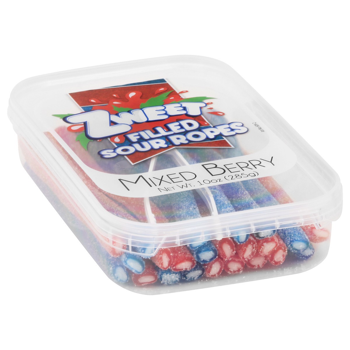 slide 2 of 11, Zweet Filled Mixed Berry Sour Ropes 10 oz, 10 oz