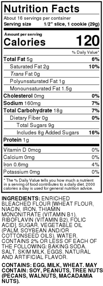 slide 2 of 3, Food Club Sugar Cookie Dough, 16.5 oz