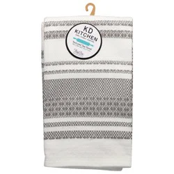 KD Kitchen Kay Dee Tea Towel Graphite