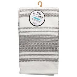 KD Kitchen Kay Dee Tea Towel Graphite