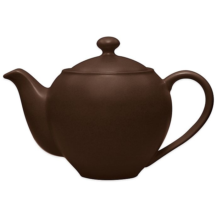 slide 1 of 1, Noritake Colorwave Teapot - Chocolate, 1 ct